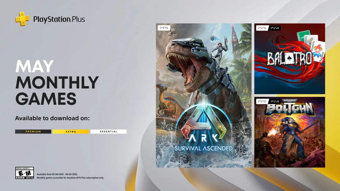 PlayStation Plus Mayo 2025: ¡Ark, Balatro y Warhammer 40,000 Llegan a la Acción!