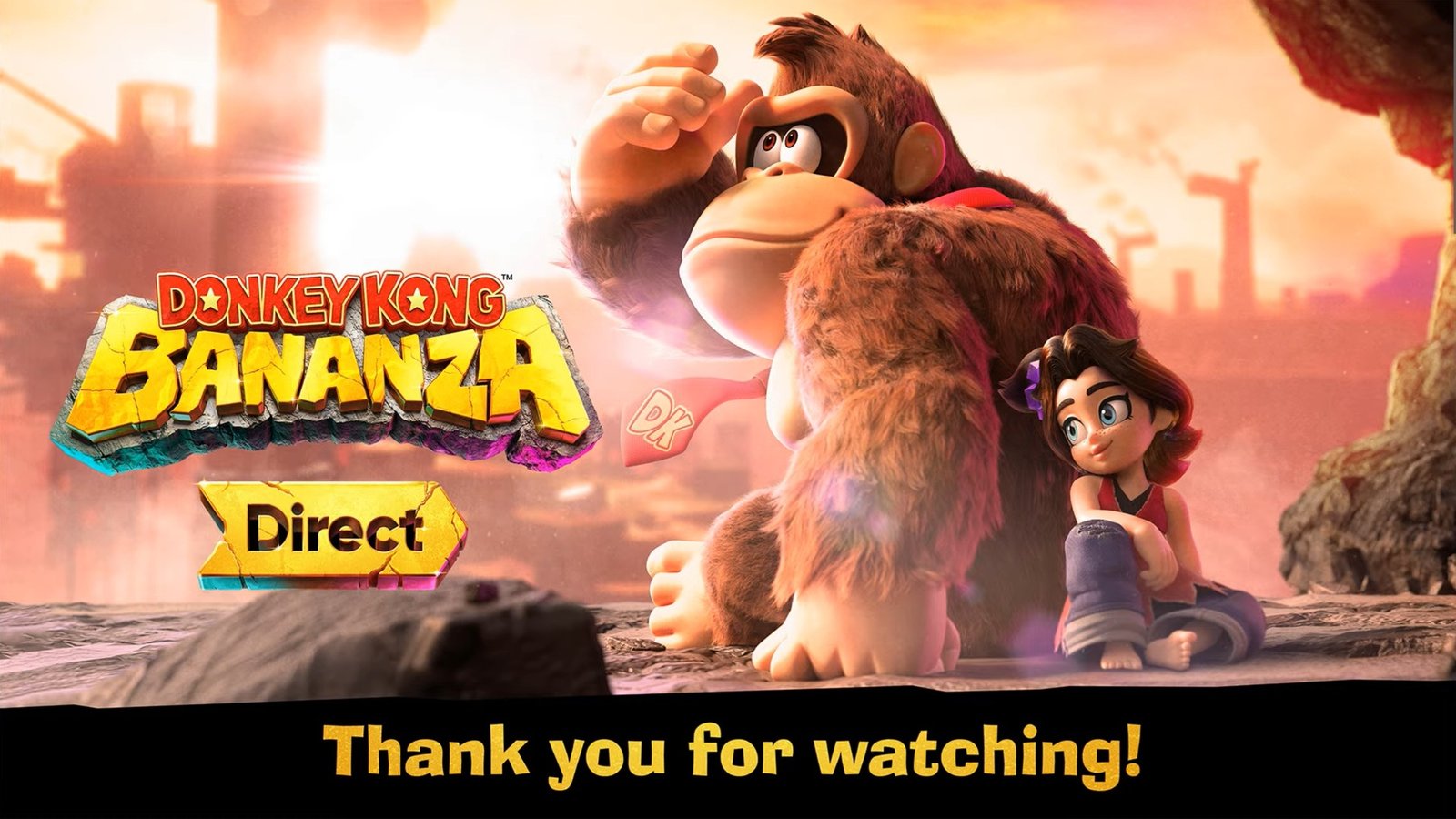 Donkey Kong Bananza Portada