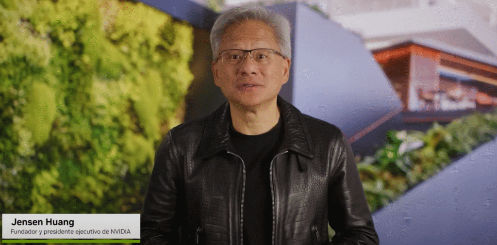 Jensen Huang CEO Nvidia hablando sobre Satoru Iwata