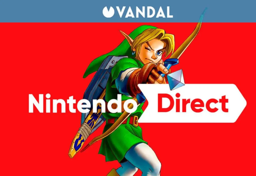 Link de The Legend of Zelda tensando su arco en la imagen promocional oficial de la Nintendo Direct de septiembre de 2026.