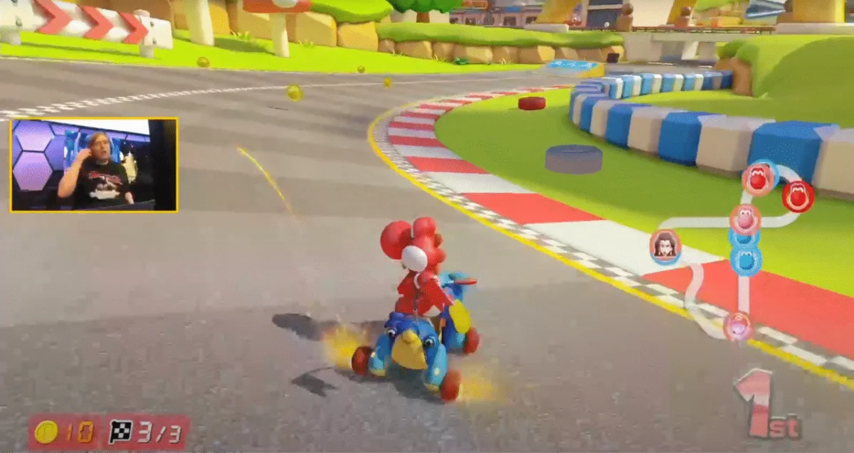 Captura de Mario Kart 8 Deluxe en Switch 2: ¡Gráficos 4K y Multijugador para 8 en un Parche Masivo!
